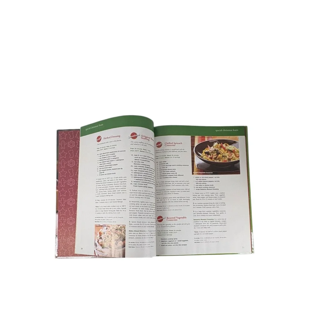 Better Homes and Gardens Christmas Cooking From The Heart Vol 6 Green Excellent